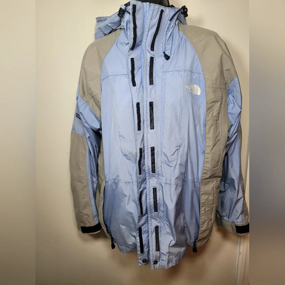 The North Face Summit Series Gortex XCR Blue and Grey Jacket sz M - Picture 3 of 13
